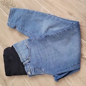 Gap Maternity True Waistband Full Panel Skinny Jeans